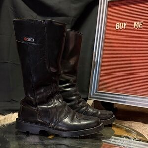SIDI Black Leather Men's Boots